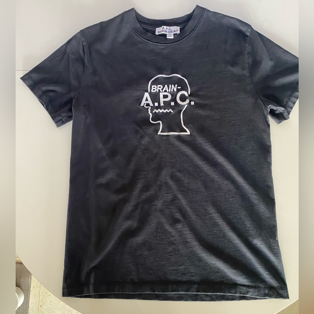 A.P.C. - Brain Dead Logo-Embroidered